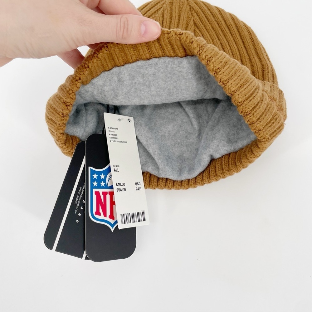 Pro Standard NFL New York Giants‎ Paint The City Beanie Brown Unisex Ribbed Hat - Picture 5 of 7
